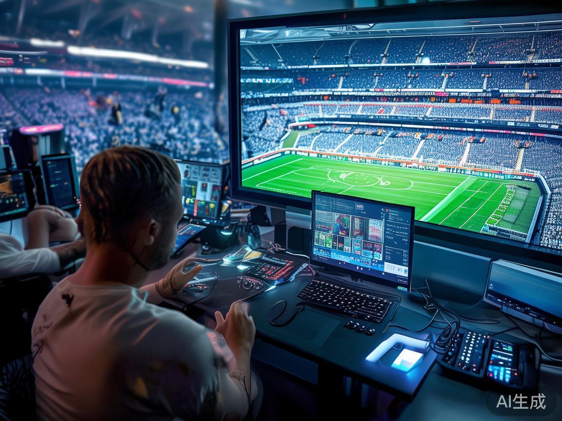 在观看激动人心的体育赛事时，稳定的网络连接成为保障