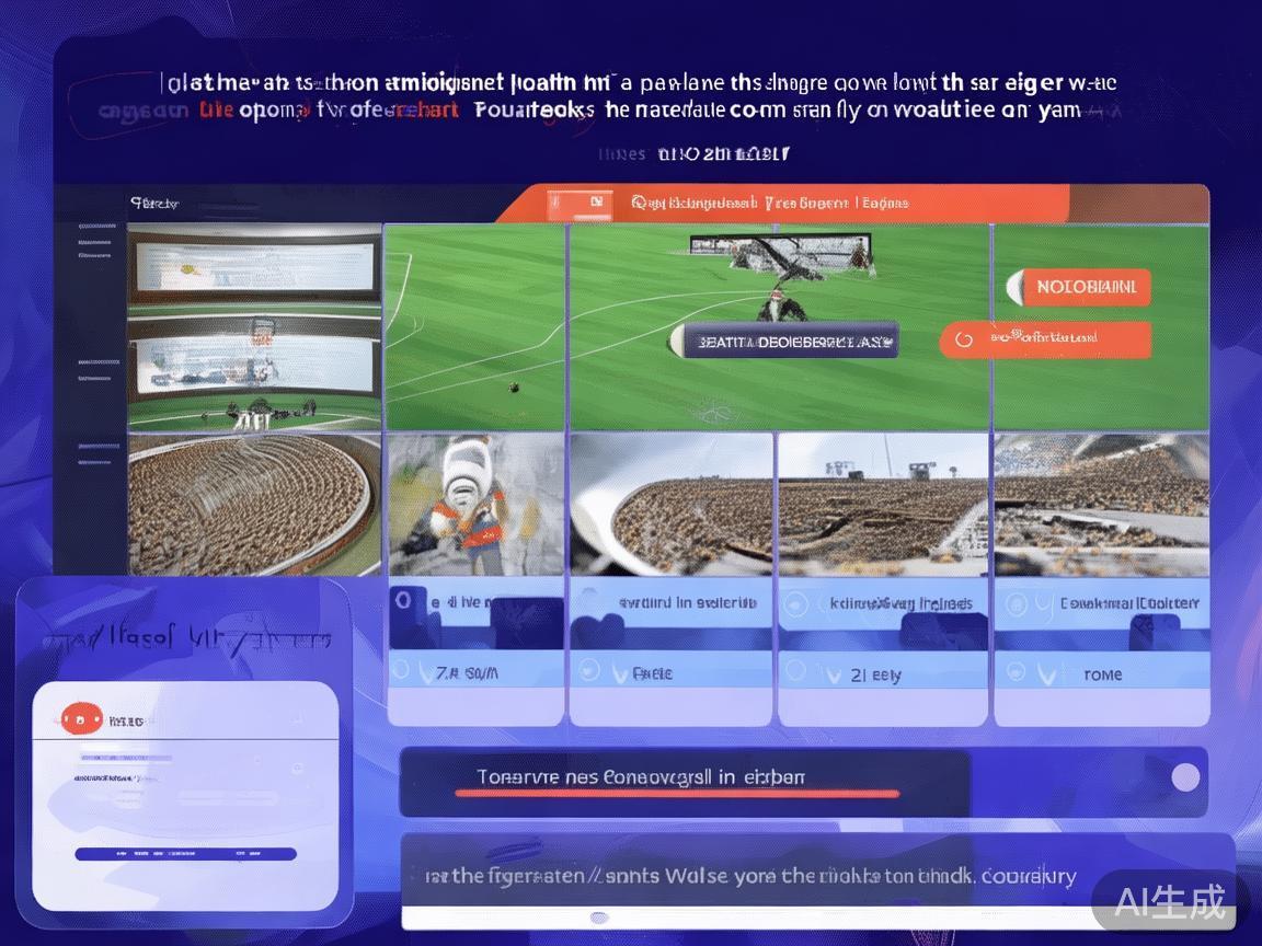 在首页的导航栏中，可以根据赛事分类（足球、篮球、网